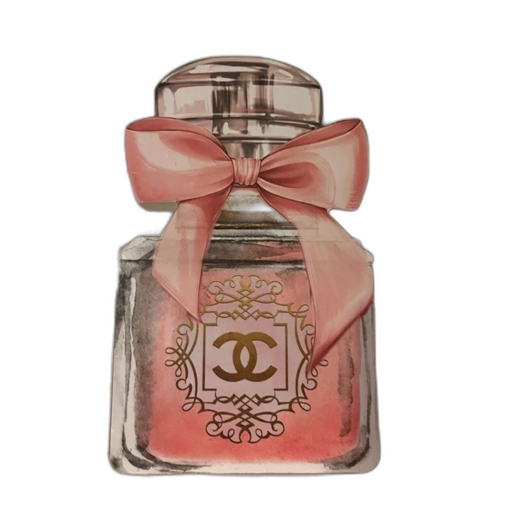 CHANEL PERFUME HOME 3D WOOD ACCENT DECOR - Picture 11 of 11
